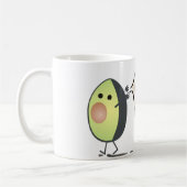 Avocadozahlen Kaffeetasse (Links)