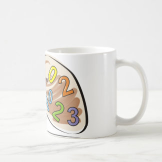 Avocadozahlen Kaffeetasse