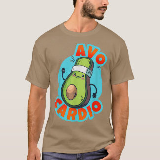 AVOCARDIO Avocado Cardio Fitness Joggen läuft G T-Shirt