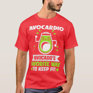 Avocardio Avocado Design für Vegetarier und Vegan T-Shirt