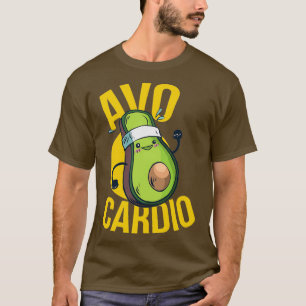 Avocardio avocado Fitness lustig T-Shirt