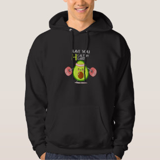 Avocardio  Avocado Fitnessstudio Fitness Vegetaris Hoodie