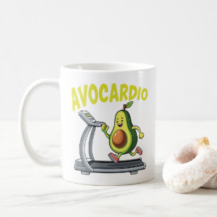 Avocardio - Avocado Workout Gym Kaffeetasse