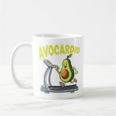 Avocardio - Avocado Workout Gym Kaffeetasse (Links)