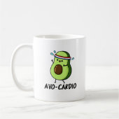 Avocardio Funny Excercise Avocado Pub Kaffeetasse (Links)