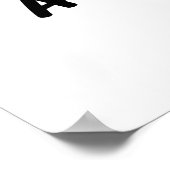 Avocardio Funny Excercise Avocado Pub Poster (Ecke)