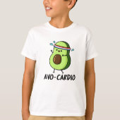 Avocardio Funny Excercise Avocado Pub T-Shirt (Vorderseite)