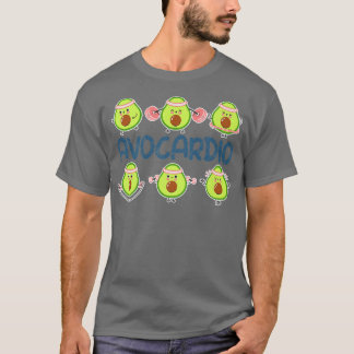 Avocardio, Gym Funny, Avocado Workout für Männer F T-Shirt