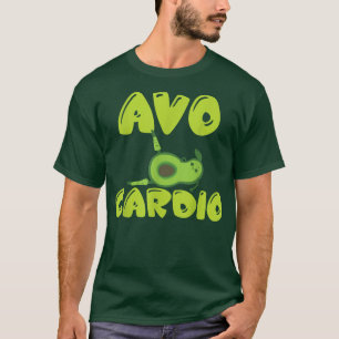 AvoCardio und Yoga für Gewichtsverlust mit Avocado T-Shirt