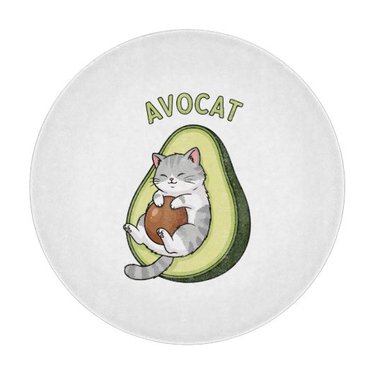 Avocat-Kutness Schneidebrett (Vorderseite)