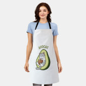 Avocat-Kutness Schürze (Getragen)