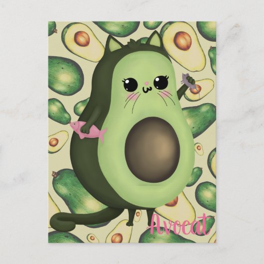 Avocat Postkarte (Vorderseite)