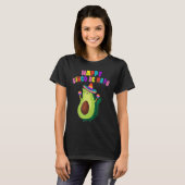 Avocato Avocado Cat Cinco De Mayo Vegan Kitten Mex T-Shirt (Vorne ganz)
