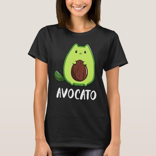 Avocato Avocado Cat T-Shirt (Vorderseite)