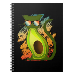 Avocato Avocado Katze Notizblock