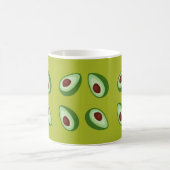 AVOCATO-MUSTER editierbar Kaffeetasse (Mittel)