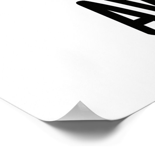 Avocatoad Funny Avocado Toad Puff Poster (Ecke)