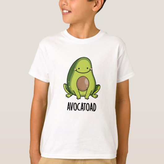 Avocatoad Funny Avocado Toad Puff T-Shirt (Vorderseite)