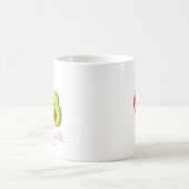 Avocuddle lass - Custom Avocado Couple Names Kaffeetasse (Mittel)