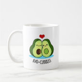 Avocuddles Funny Avocado Couple Pub Kaffeetasse (Links)