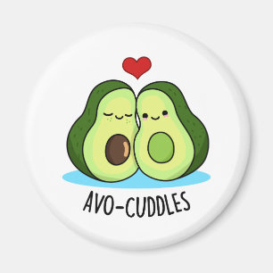 Avocuddles Funny Avocado Couple Pub Magnet