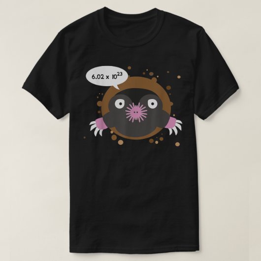 Avogadro Number. Niedliches Mole Day Chemist-Gesch T-Shirt (Design vorne)