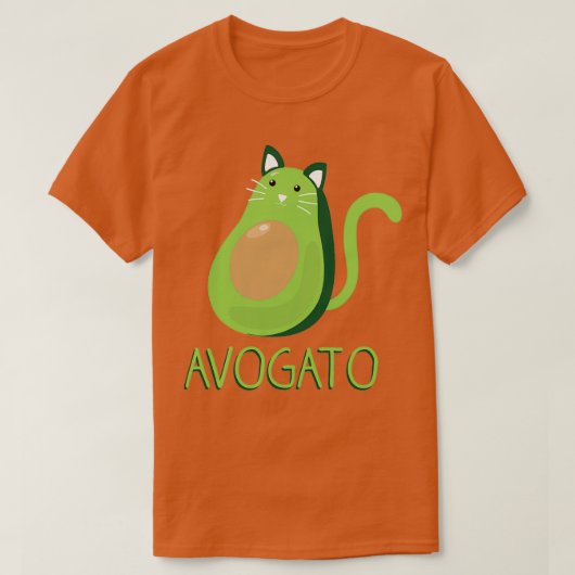 Avogato Avocado Cat 2 T-Shirt (Design vorne)