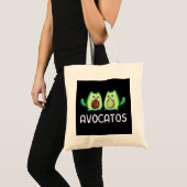 Avogato Avocado Cat Cat Vegan Tragetasche (Vorderseite (Produkt))