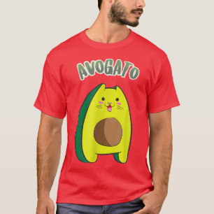 Avogato Avocado Niedlicher Feinschmecker Vegan Gua T-Shirt