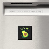 Avogato Cat Avocado - Funny Cinco De Mayo Magnet (In Situ (Geschirrspüler))