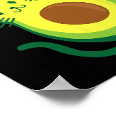 Avogato Cat Avocado - Funny Cinco De Mayo Poster (Ecke)