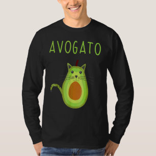 Avogato Cinco De Mayo Cinco De Meow Cat Avocado 3 T-Shirt