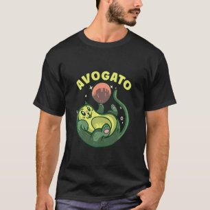 Avogato, Mexikanische Avocado-Katze T-Shirt