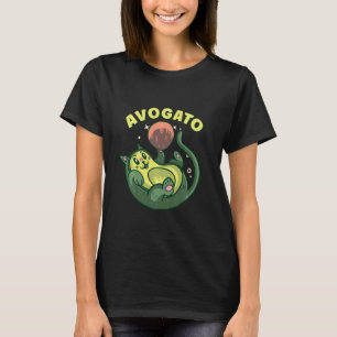 Avogato, Mexikanische Avocadokatze T-Shirt