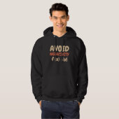 Avoid Negativity Math Formula Function geek Nerdy Hoodie (Vorne ganz)