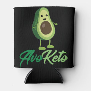 Avoketo - Funny Keto Avocado Dosenkühler