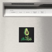 Avoketo - Funny Keto Avocado Magnet (In Situ (Geschirrspüler))