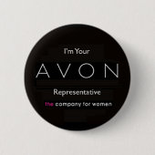Avon-Abzeichen Button (Vorderseite)