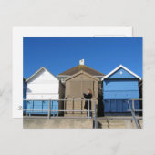 Avon Beach, Hampshire. UK.07.02.04 Postkarte (Vorne/Hinten)