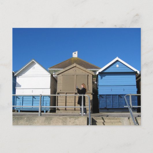 Avon Beach, Hampshire. UK.07.02.04 Postkarte (Vorderseite)