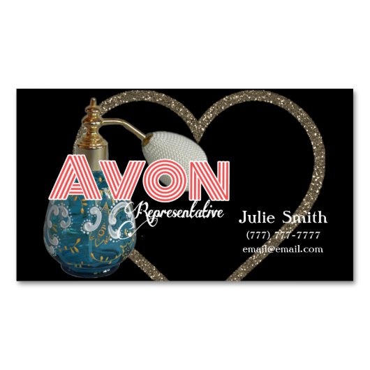 Avon Business Card Magnet (Vorderseite)