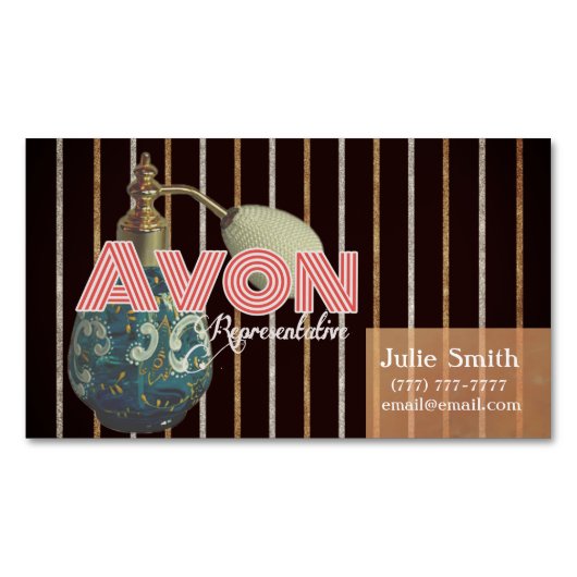 Avon Business Card Magnet (Vorderseite)