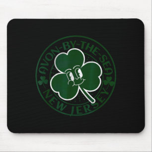 Avon-by-the-sea New Jersey Irischer Shamrock Nj Re Mousepad