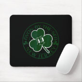Avon-by-the-sea New Jersey Irish Shamrock Nj Retro Mousepad (Mit Mouse)