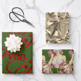 Avon Christmas Geschenkpapier Set