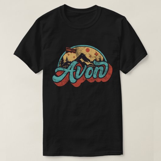 Avon, Connecticut T-Shirt (Design vorne)