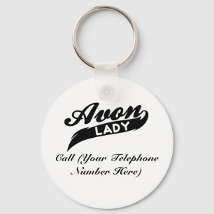 AVON Dame Keychain Schlüsselanhänger
