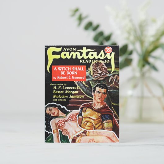 Avon Fantasy Reader Postcard Postkarte (Stehend Vorderseite)