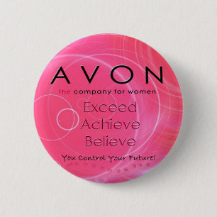 AVON glauben Knopf Button
