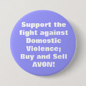 Avon: Inländische Gewalt Button (Vorderseite)